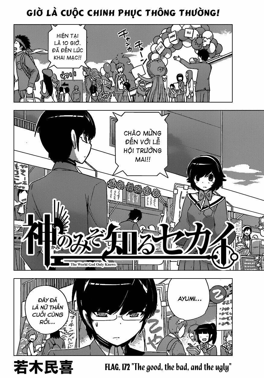 The World God Only Knows - Kami nomi zo Shiru Sekai Chapter 172 - Next Chapter 173