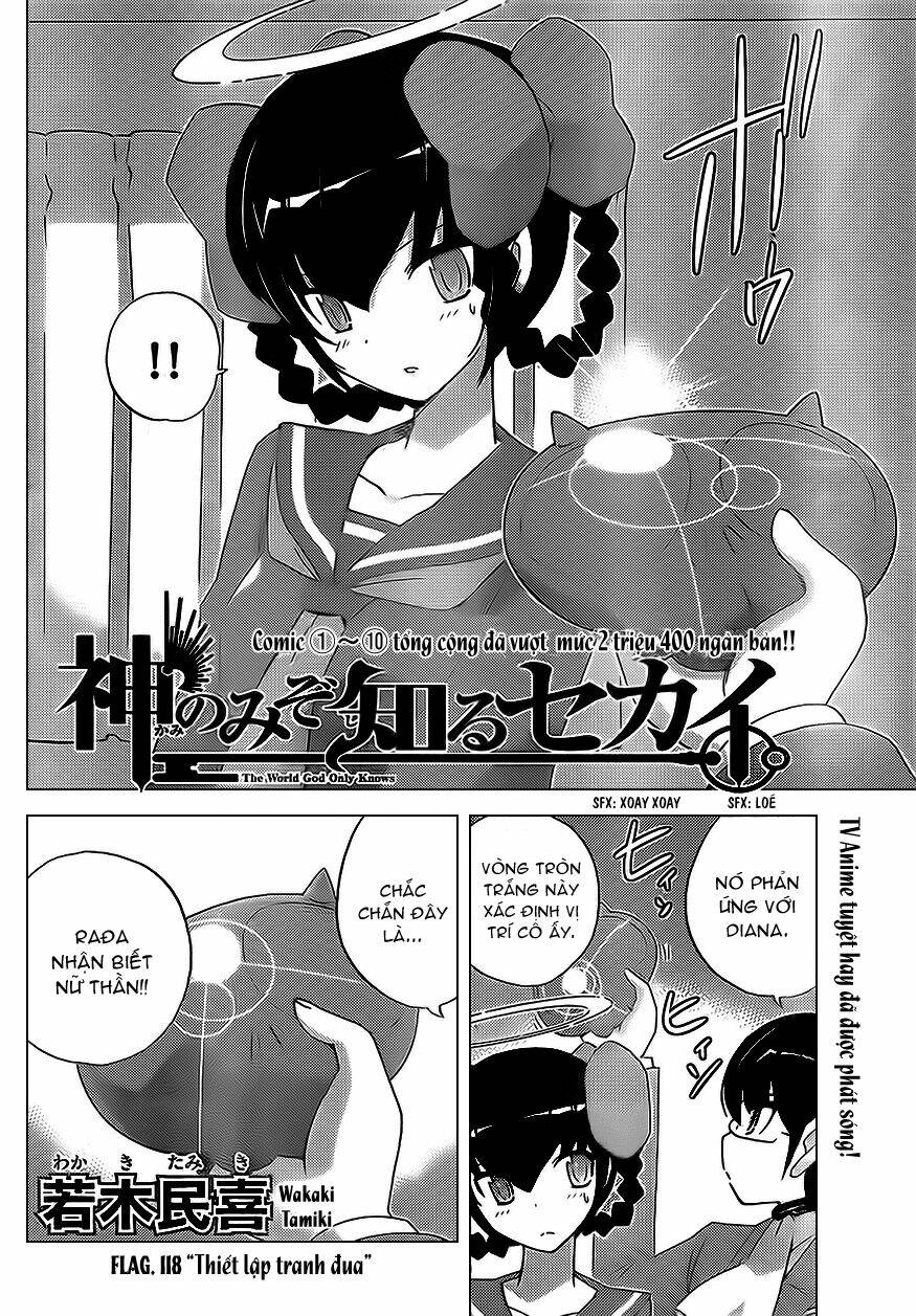 The World God Only Knows - Kami nomi zo Shiru Sekai Chapter 118 - Trang 2