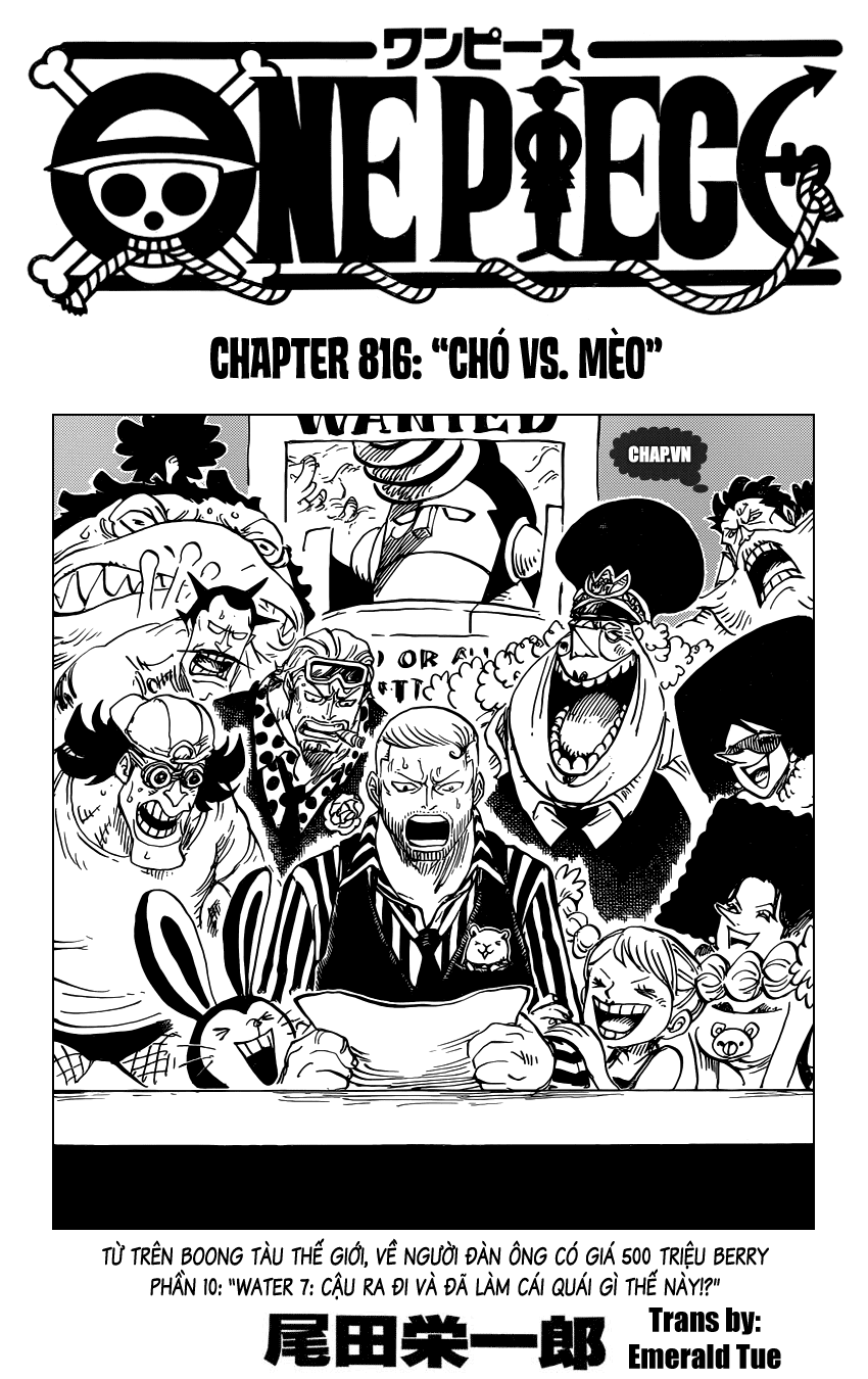 One Piece Chapter 816 - Next Chapter 817