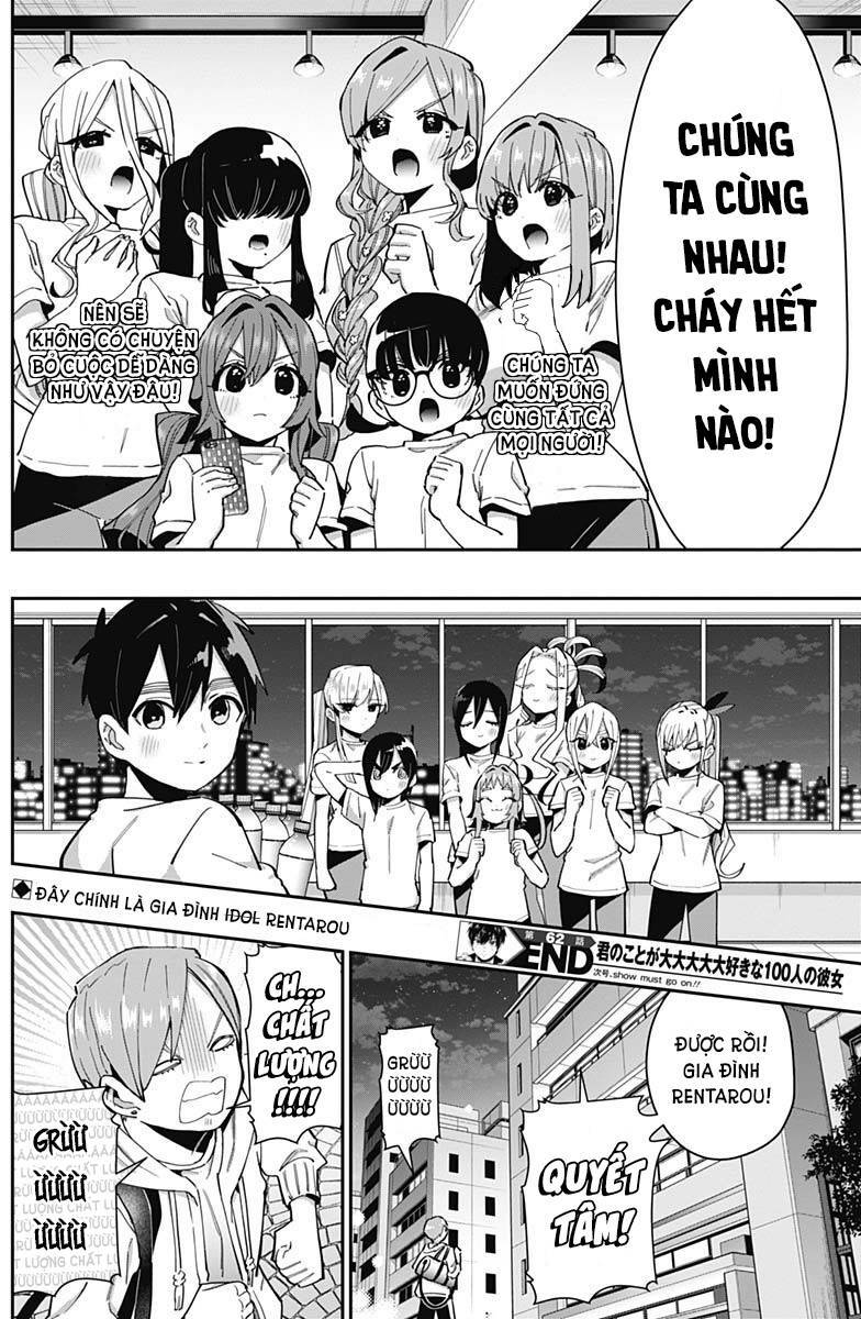 kimi no koto ga dai dai dai dai daisuki na 100-ri no kanojo chapter 62: dự án đào tạo idol của gia đình rentarou!!! - Next chapter 63: và giờ là sân khấu của gia đình rentarou!