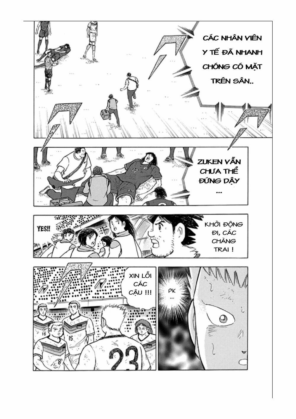 captain tsubasa : rising sun chapter 82 - Trang 2